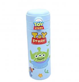 cute cartoon kids 320ml 420ml Stainless steel thermos cup ins Strawberry bear alien students diy water bottles