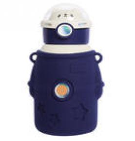 Kid Thermos Water Bottle for Student Children Straw Cup School Portable Cartoon Keep Warm Cold