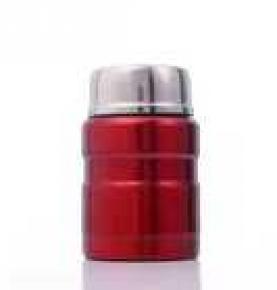 Children delicacy lunch box 304 stainless steel vacuum insulated thermos food jar with folding spoon