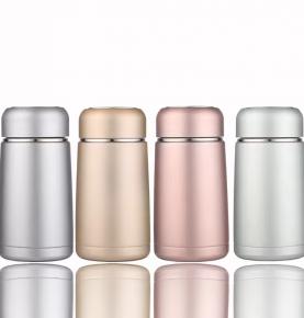 New Portable Mini Straight Cup Vacuum Flask Boys Girls 304 Stainless Steel Vacuum Thermos Cup Custom Gift Bottle