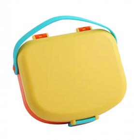Plastic lunch box custom insulated bpa free microwave leakpfoof bento box children school kids for boys girls bento lunch box