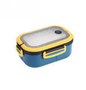 Best selling 3 compartments bento box reusable pp plastic silicon lid bento lunch box