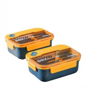 Plastic lunch box custom insulated bpa free microwave leakpfoof bento box children school kids for boys girls bento lunch box
