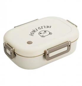 Plastic lunch box custom bpa free microwave leakpfoof bento box children school kids for boys girls lunch box