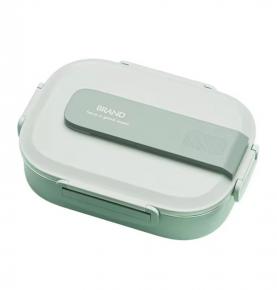 Stainless Steel Leakproof 3-Compartment Bento Lunch Box/Food Container with Lunch Bag and Cutlery Set, BPA Free - 副本